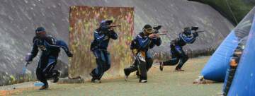 Une partie de paintball pour divertir votre enfant à Castel Adventure à Casteljaloux