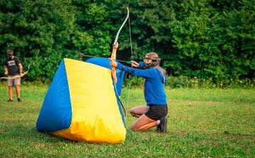 Archery tag à Casteljaloux