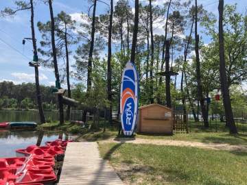 Le Big Stand Up Paddle sur le lac de Clarens