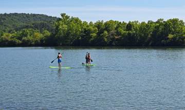 Balade en paddle à Casteljaloux